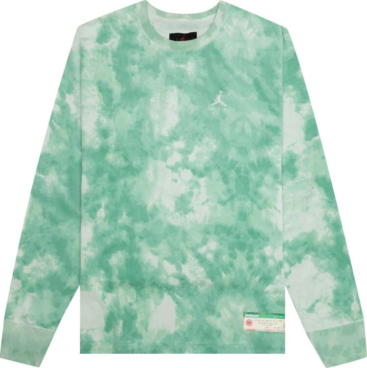 

Лонгслив Air Jordan x J Balvin Long-Sleeve Tee 'Jade Aura/Enamel Green', зеленый