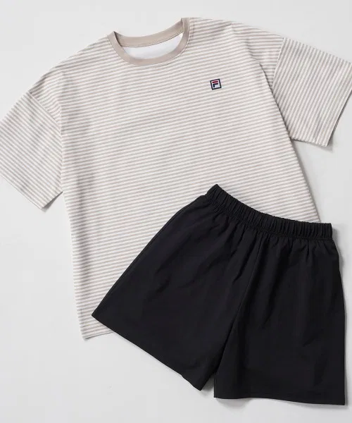 Детский комплект для плавания с длинным рукавомFILA, Beige