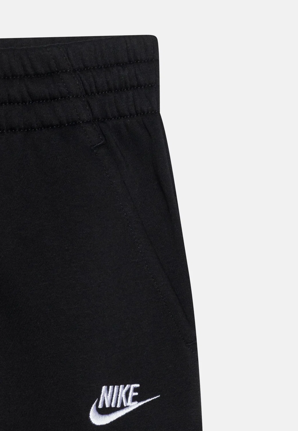 Детские спортивные штаны из футера Club Fleece Nike, Schwarz — фото 4