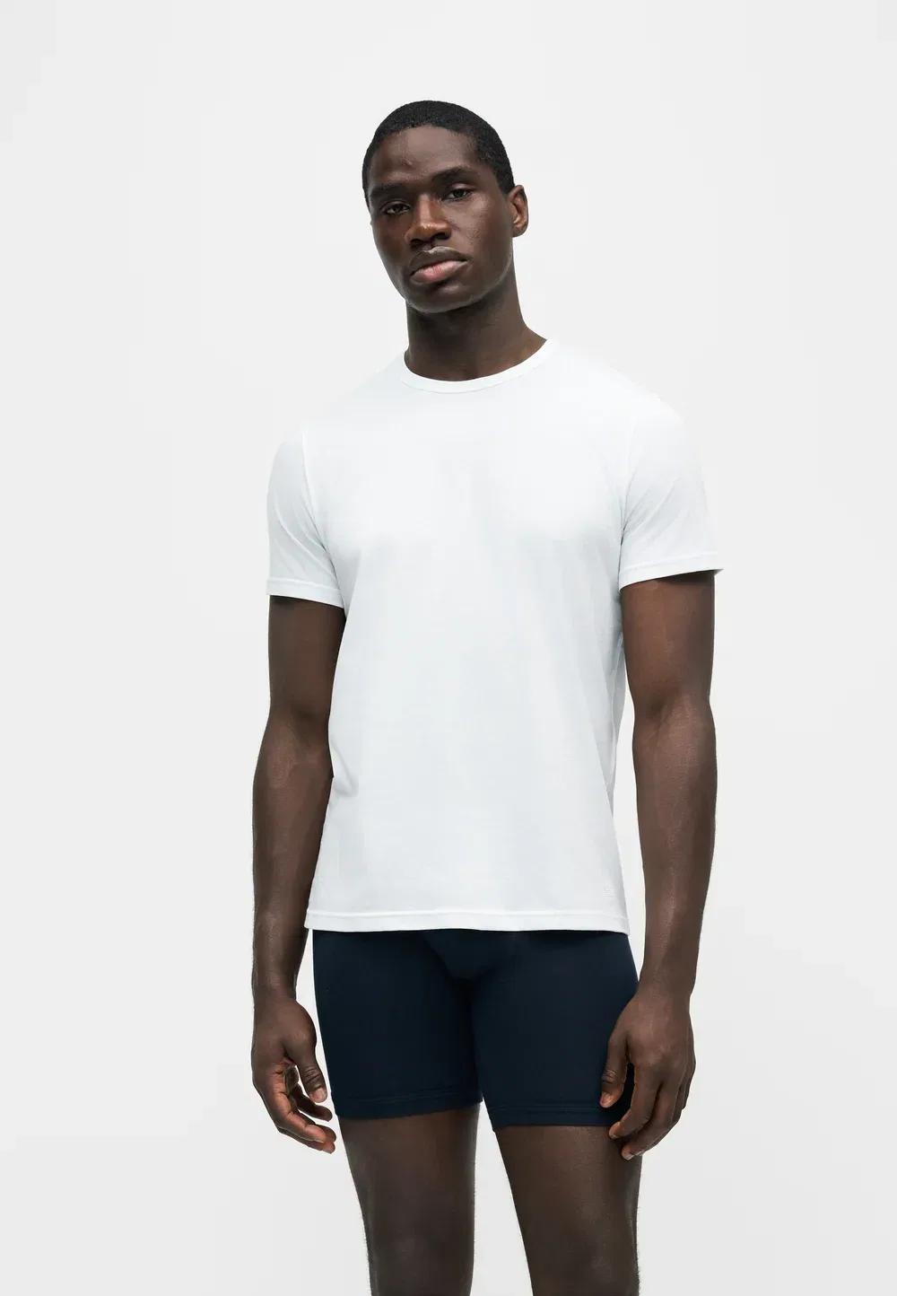Комплект из двух маек с круглым вырезом - нижнее белье Emporio Armani, White — фото 2
