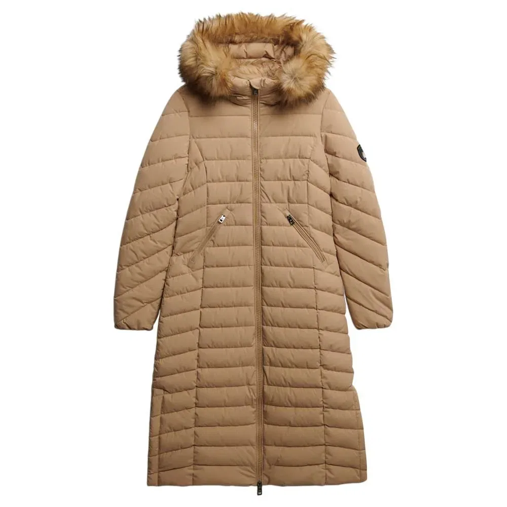 Куртка Fuji Longline Superdry, бежевый