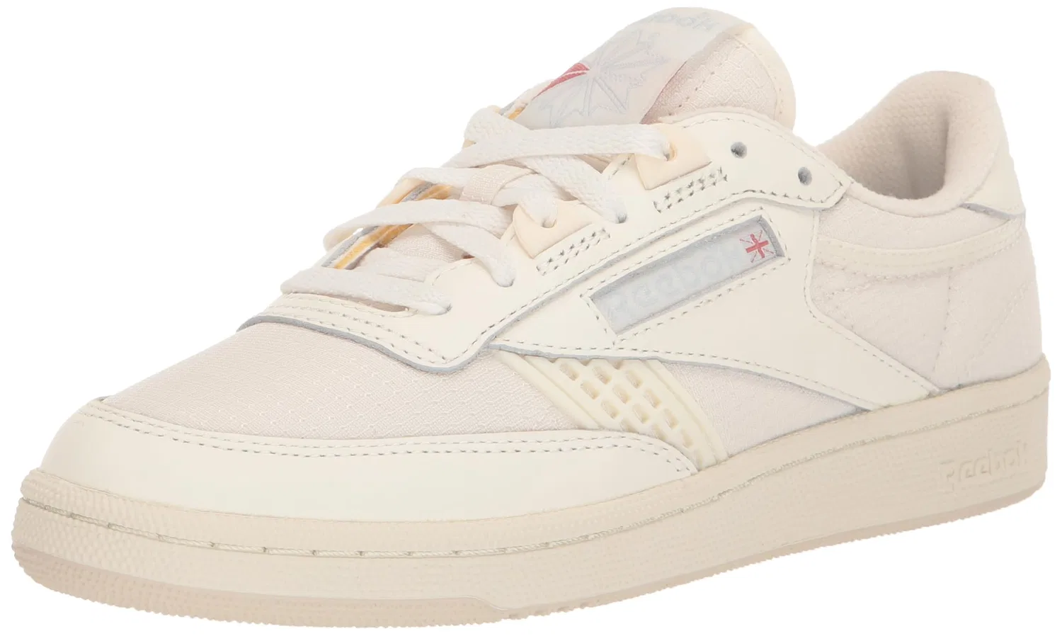 Детские кроссовки для мальчиков кожаные Club C 85 Vintage Reebok, Plaster Putty Vintage Plaster