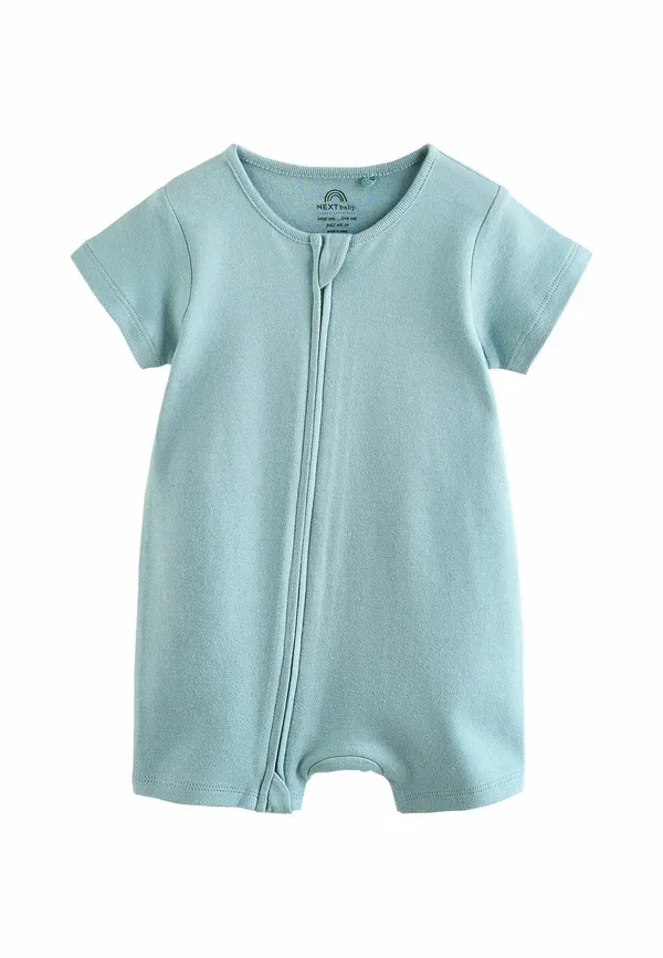 Комплект боди из 3 штук с рисунком Клетка Regular fit Next, green, зеленый — фото 4
