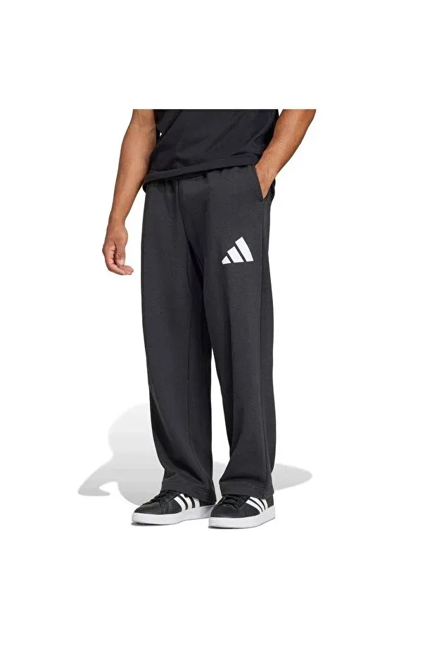 Мужские спортивные штаны с широкой штаниной Adidas, Black