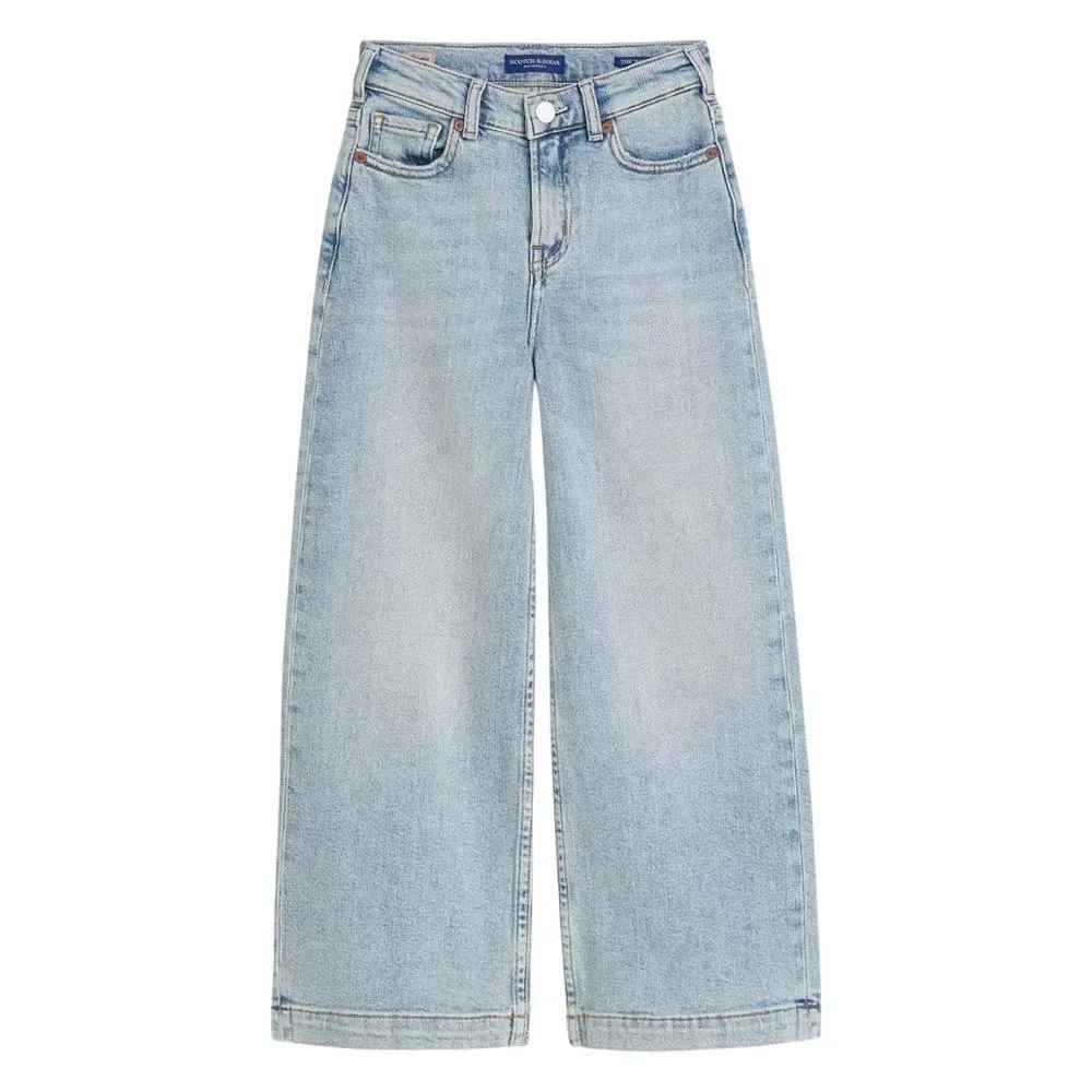 Брюки The Wave Wide Leg Scotch & Soda, синий