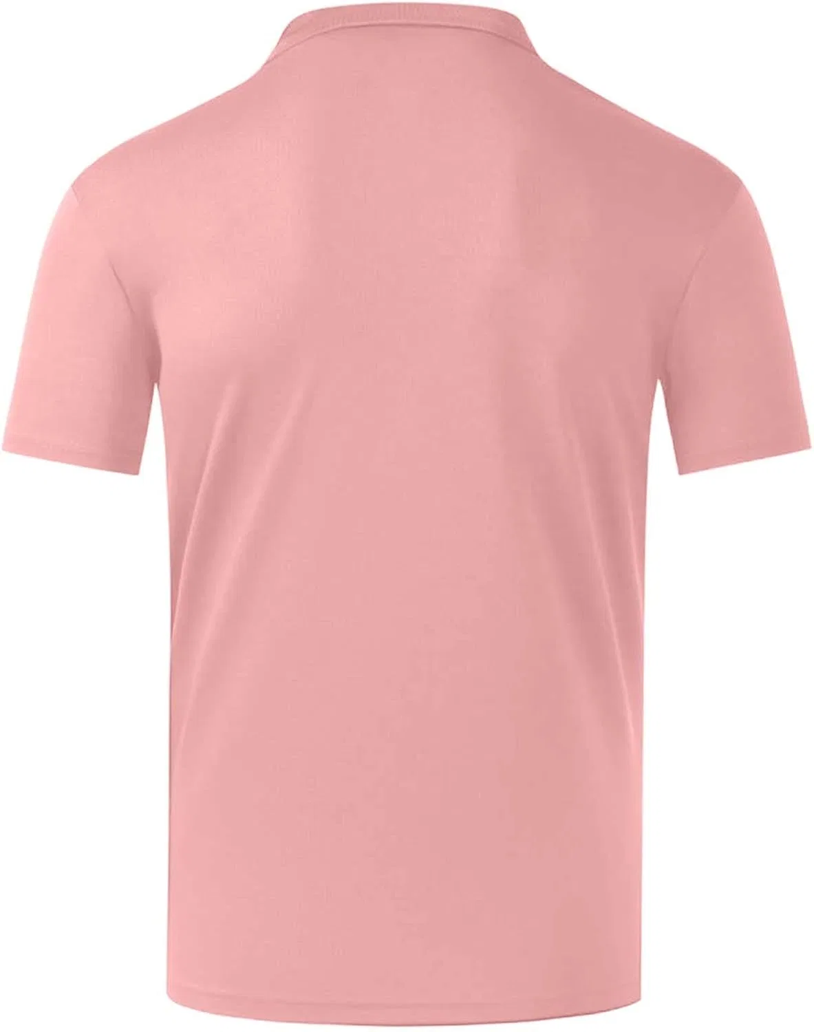 Женская повседневная футболка поло с коротким рукавом, Pink