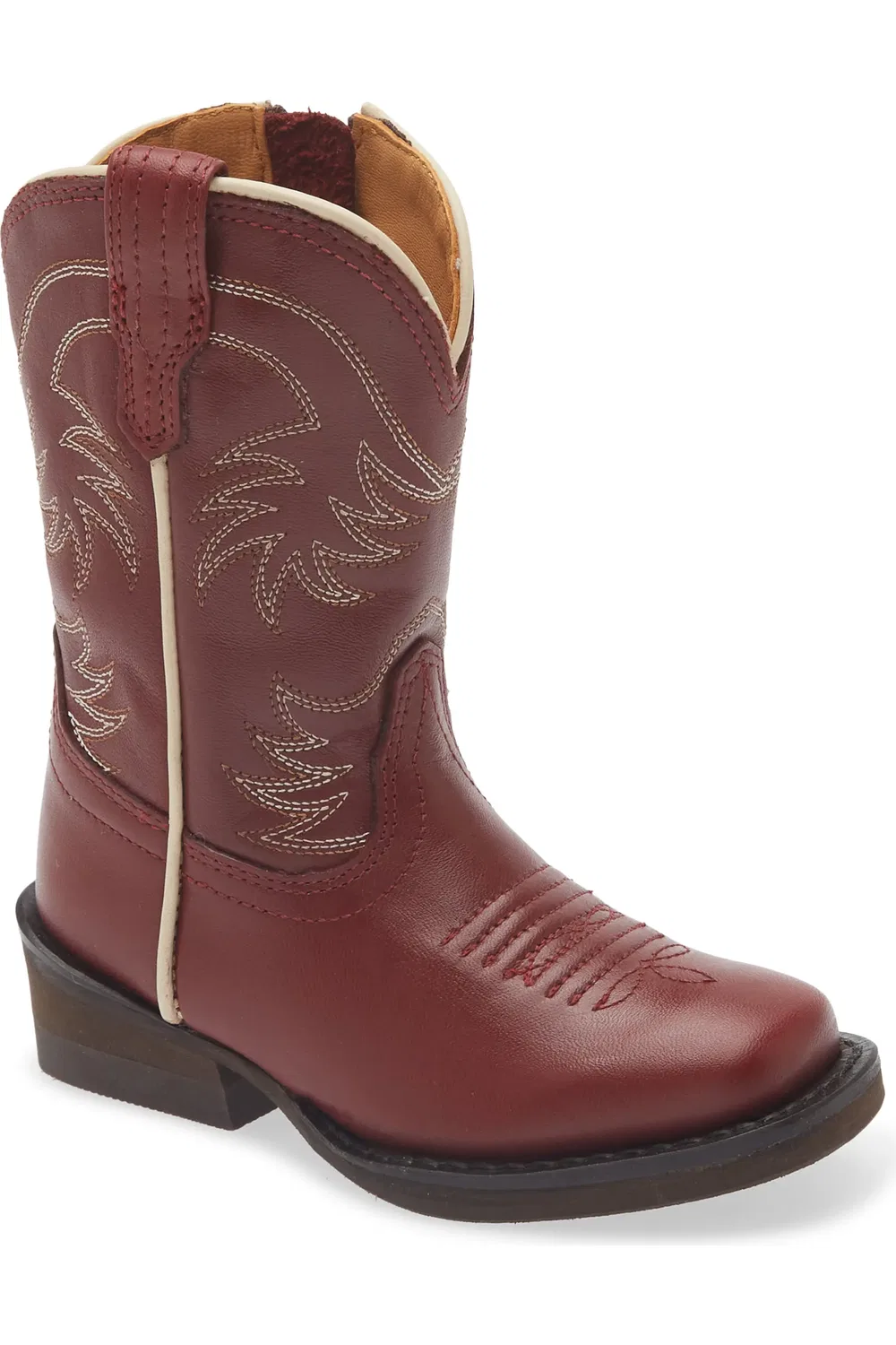Детские ботинки ковбойские на каблуке The Annie Western Boot Tecovas, Scarlet