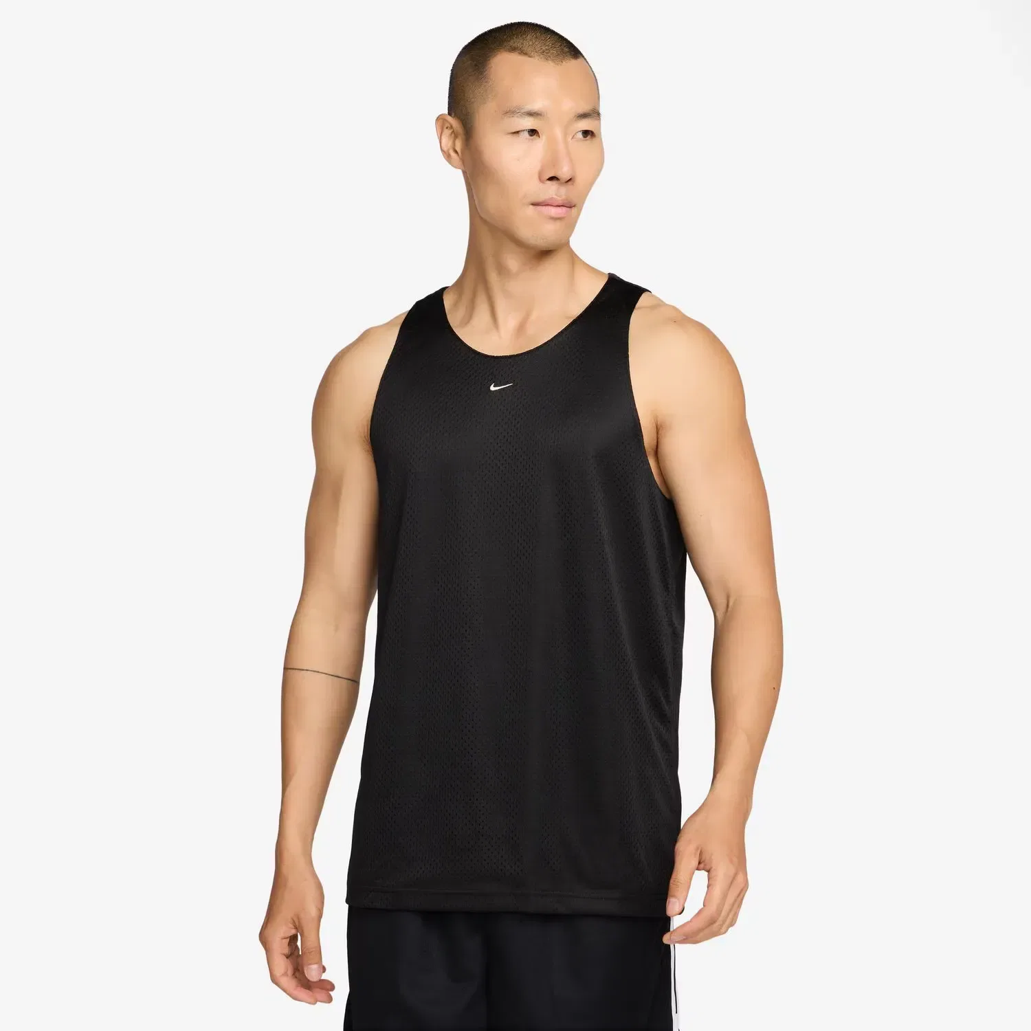 Мужская футболка из сетки Standard Issue Nike, Negro