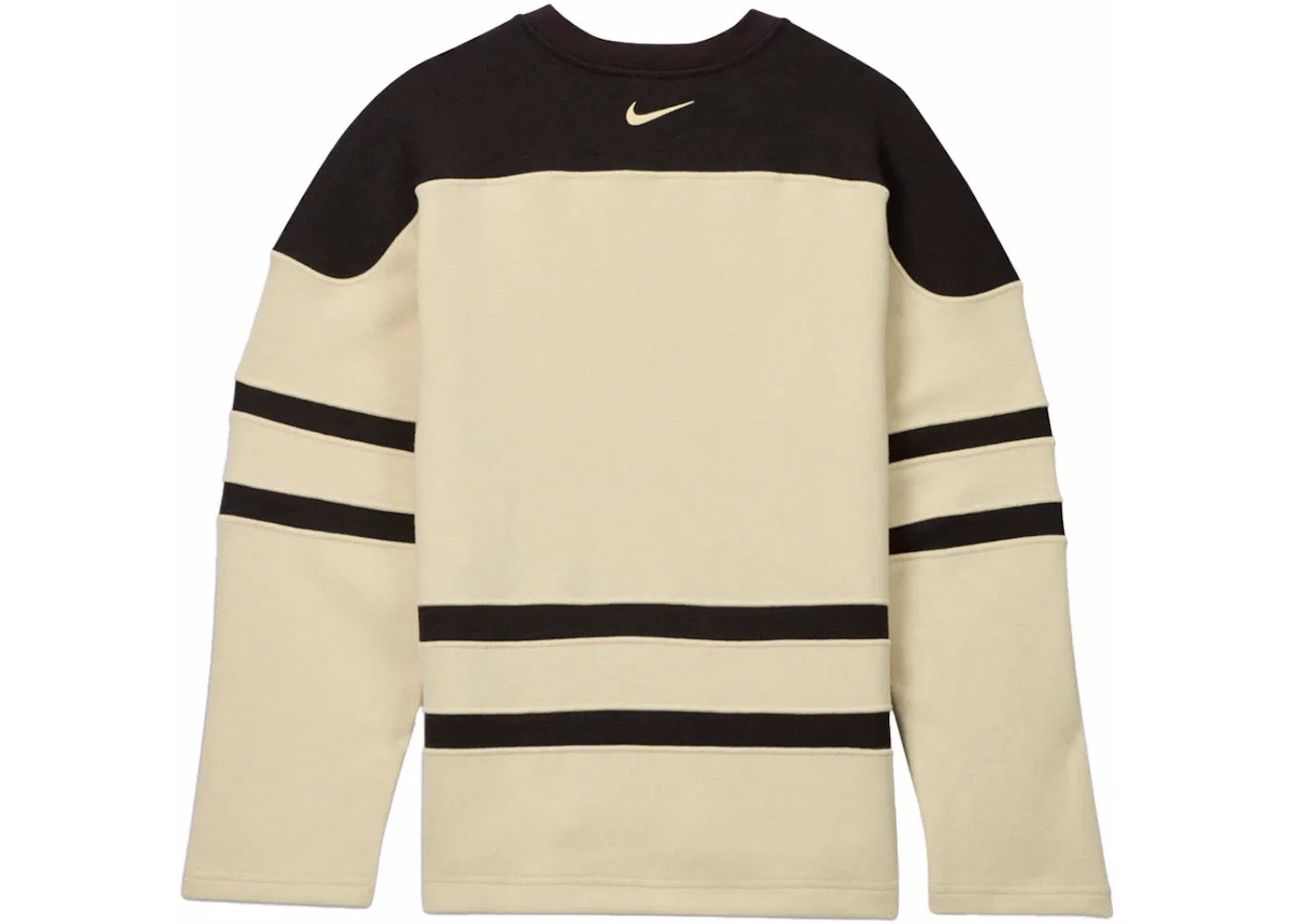 Унисекс-свитер с вязаным узором Nike x BODE Lacing Knit (Asia Sizing), Cream/Brown — фото 2