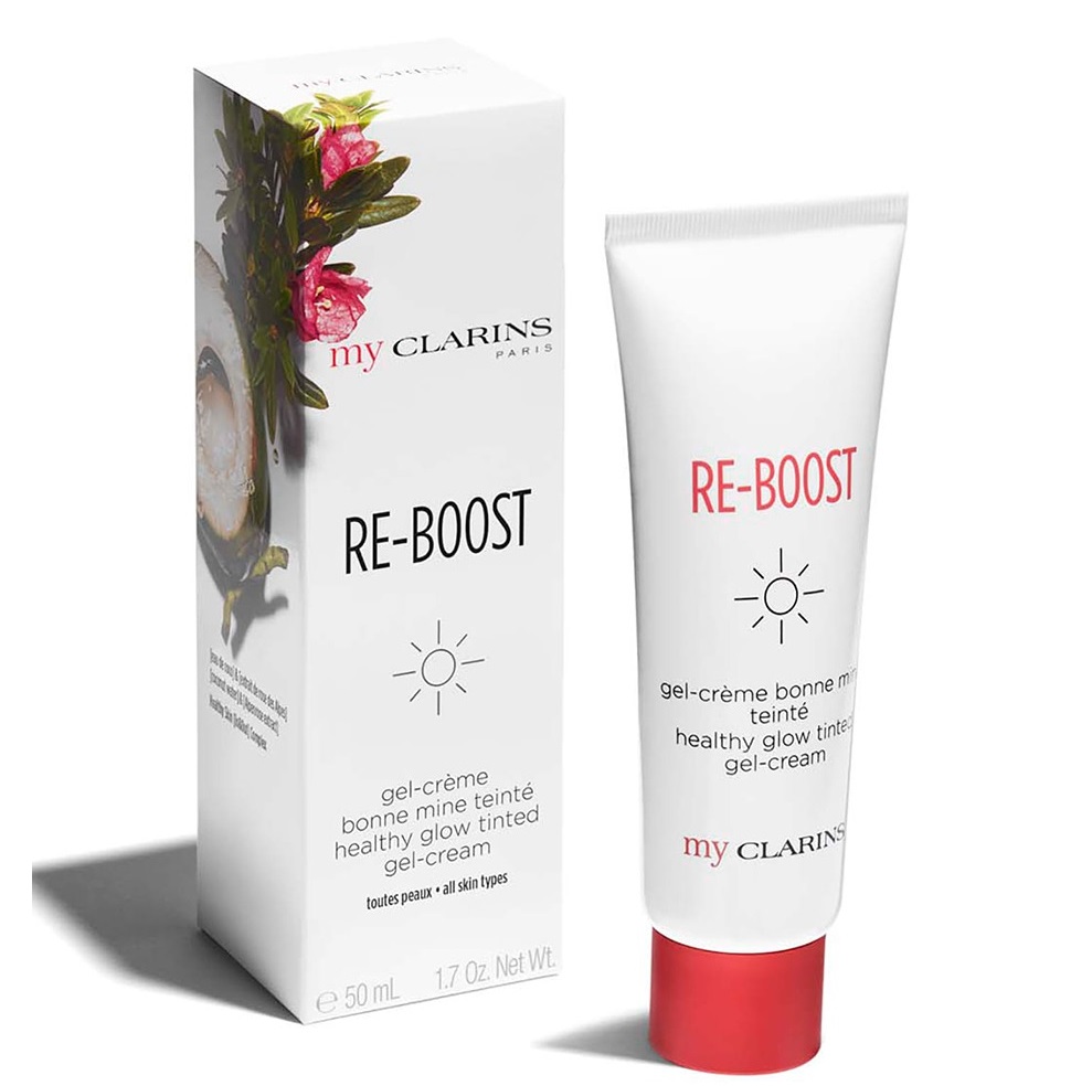 Маска для лица Clarins — Гель для лица Re-Boost Healthy Glow Tinted — фото 4