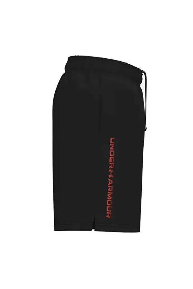 Детские шорты для мальчиков однотонные Under Armour, Black — фото 4