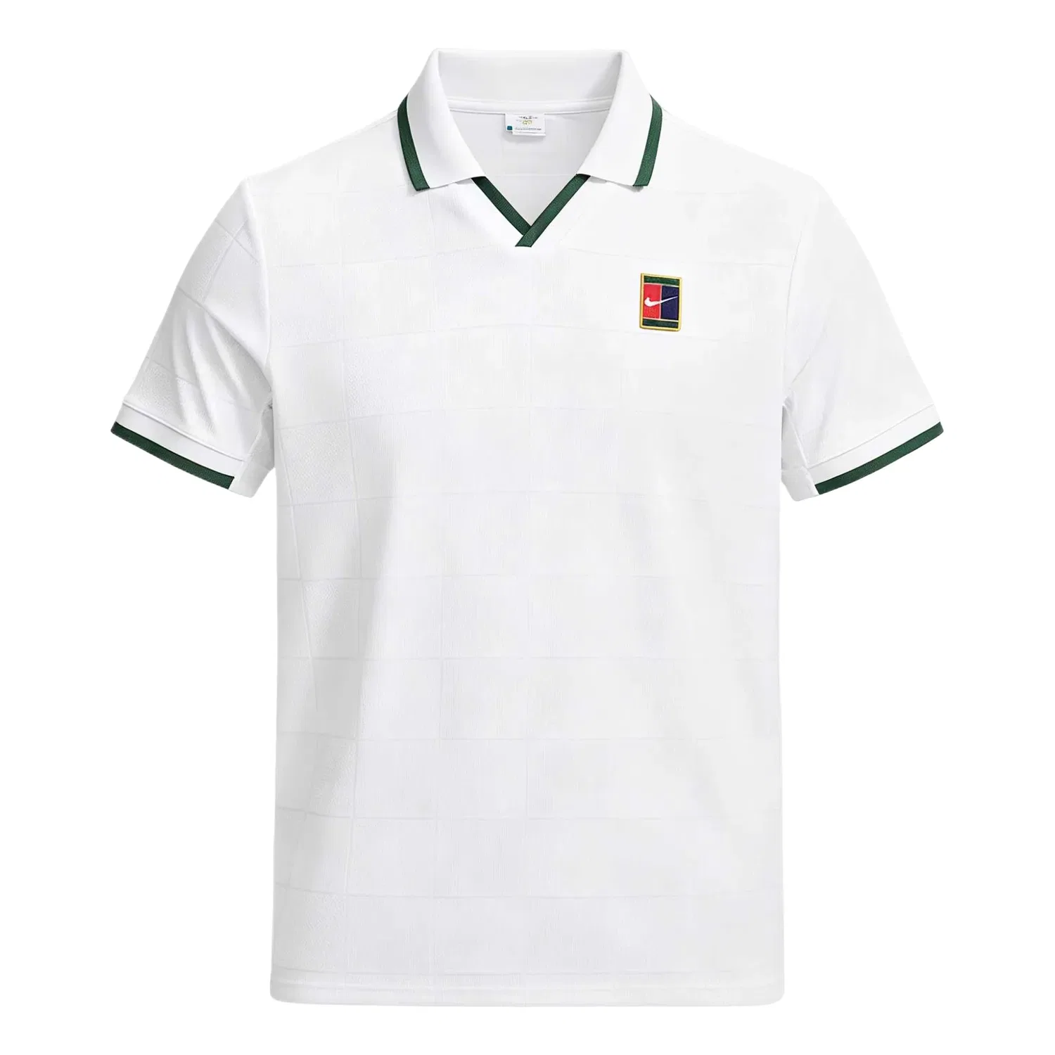 Мужское поло с коротким рукавом Nike Court Slam Dri-FIT ADV Polo Shirt, Белый