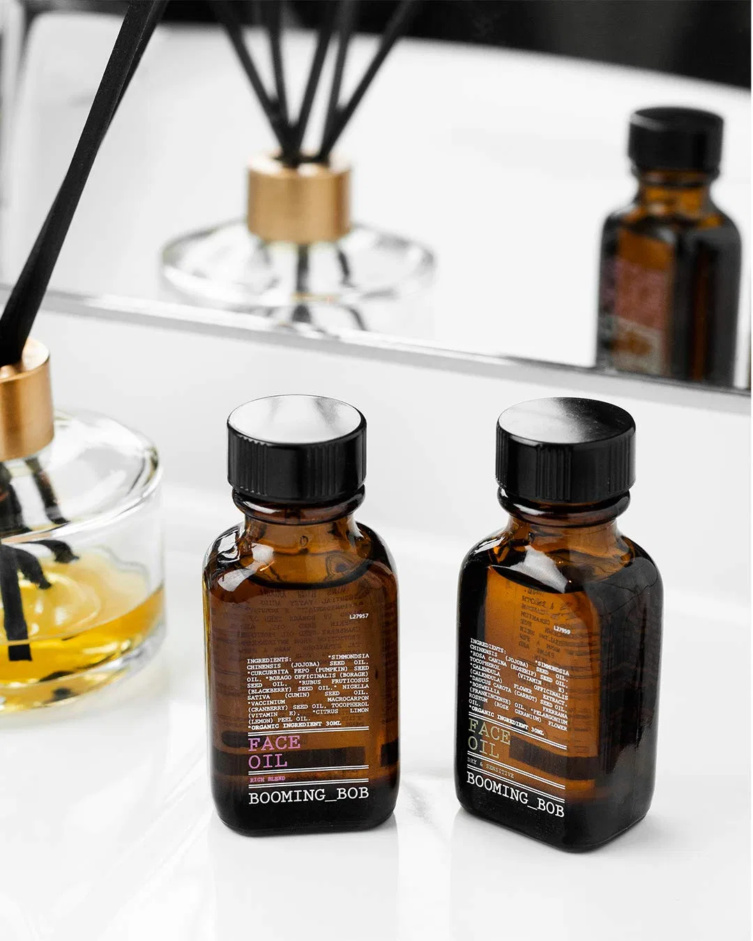 Масло для лица Organic Face Oil для сухой и чувствительной кожи, Booming Bob, 30 мл, Rose — фото 4