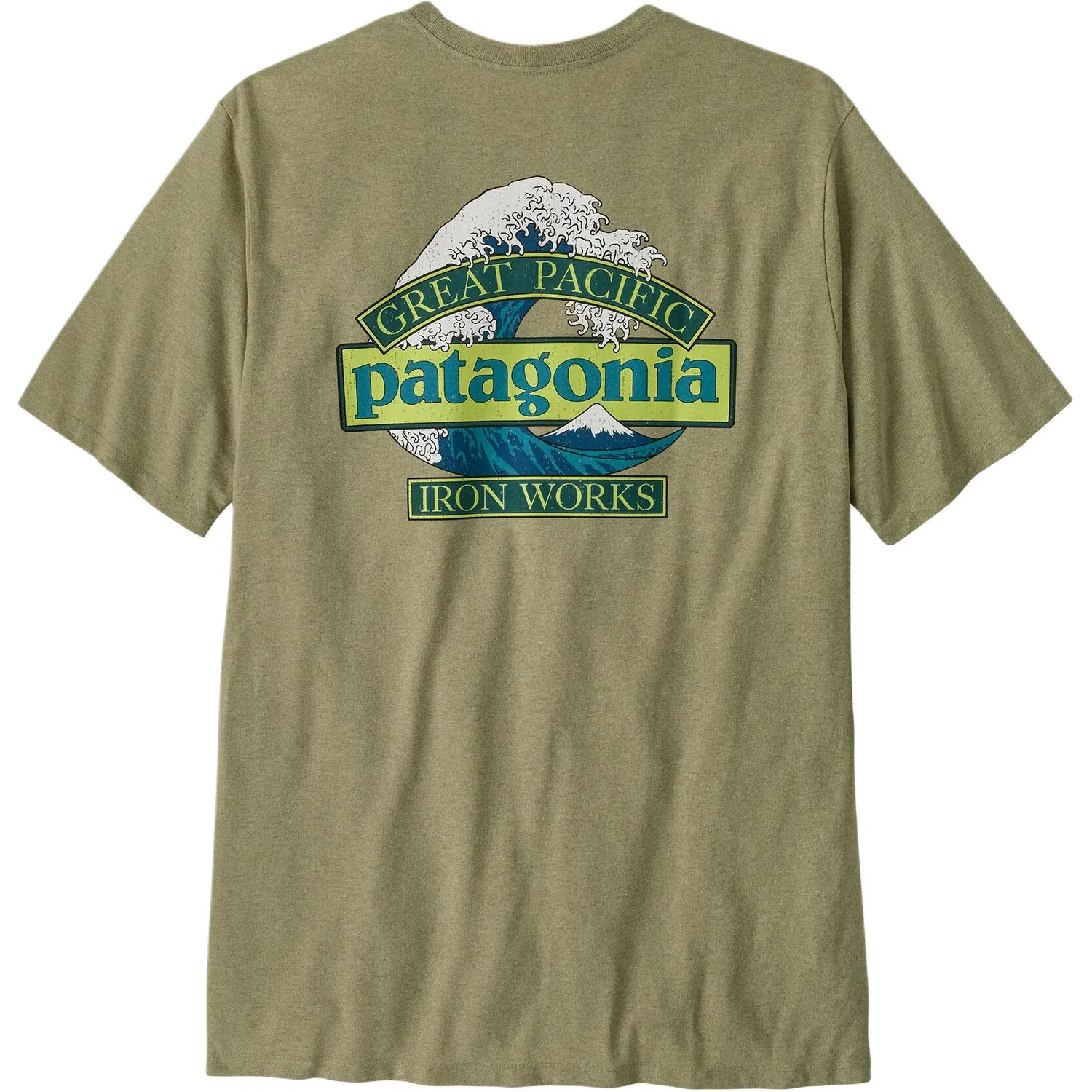 Мужская футболка с логотипом Great Weaves Patagonia, Tree Gum Green/GMTG
