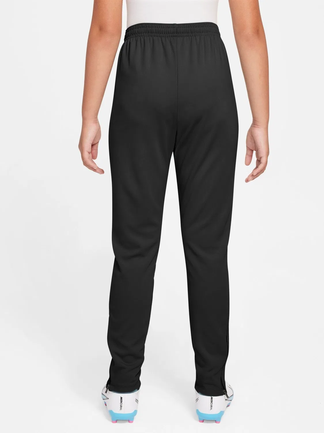 Джоггеры футбольные Nike Academy Dri-FIT, Black/White — фото 2