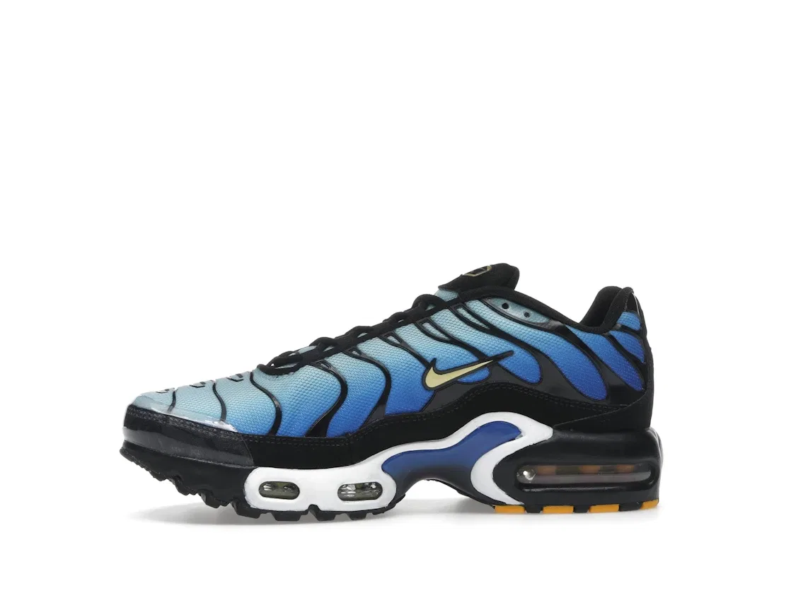 Детские кроссовки Lifestyle Nike Air Max Plus OG, Black/Sky Blue/Hyper Blue/Chamois — фото 3