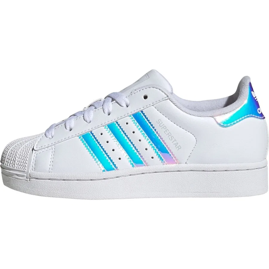Кроссовки повседневные с принтом Superstar II adidas, Белый — фото 2