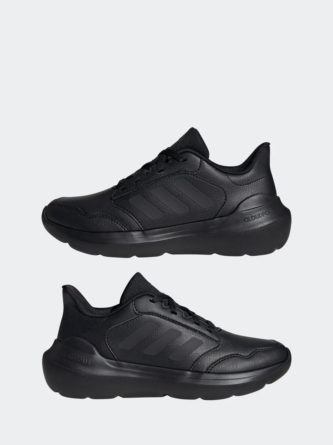 Кроссовки с липучкой Tensaur Run 3.0 adidas, черный — фото 3