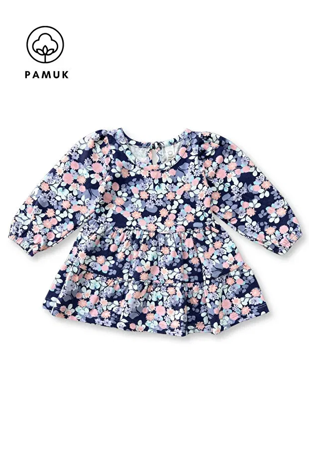 Детское платье для девочек хлопковое Difa Kids, Color Color — фото 3
