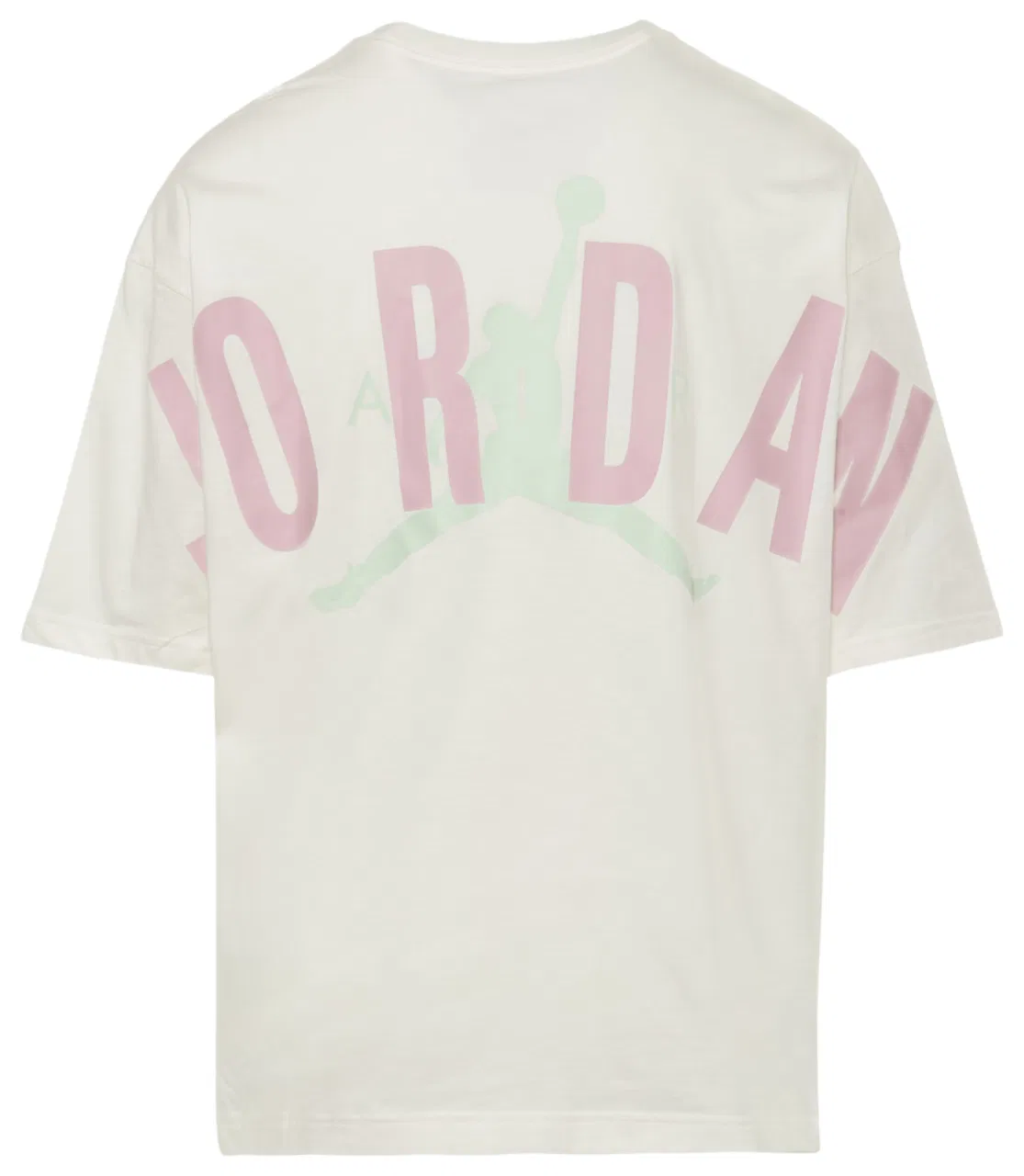 Мужская толстовка Oversized Short Sleeve Crew Jordan, цвет Jade Aura/Sail — фото 2