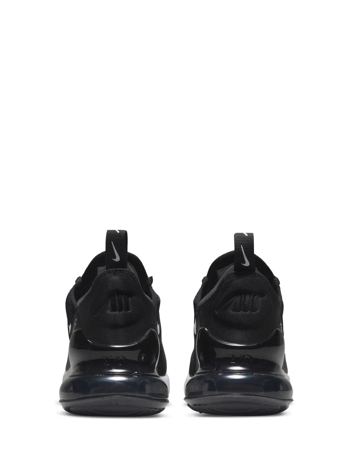 Кроссовки Nike Air Max 270 для старших мальчиков, черно-белые — фото 4