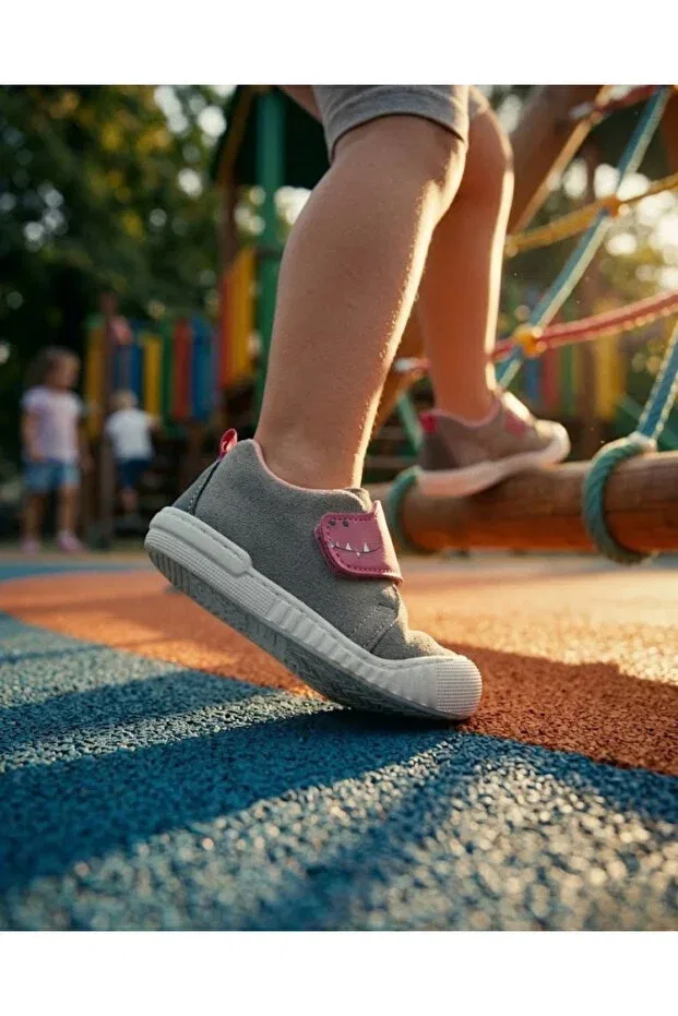 Детские кроссовки для девочек со светодиодами Foopi, Fuchsia — фото 4