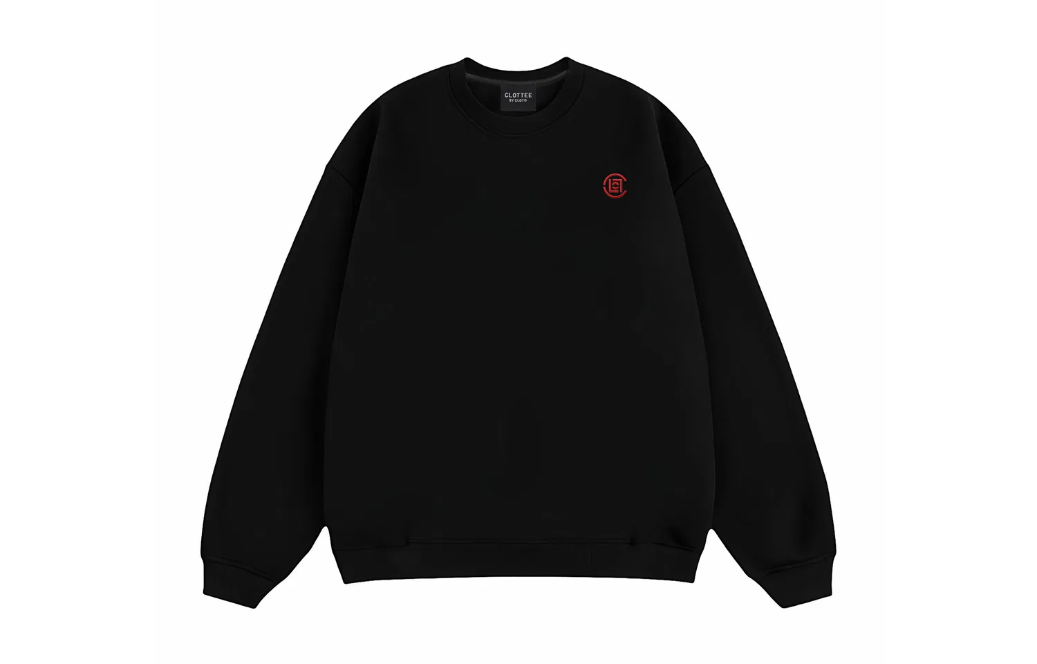Детский худи с капюшоном с вышивкой White Heather Gray (Black Embroidery) CLOT, Белый Хизер Грей — фото 4