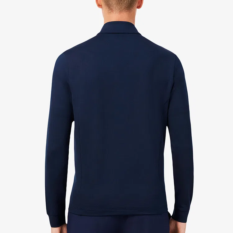 Мужская футболка для гольфа с воротником-стойкой LACOSTE, Navy Blue — фото 4