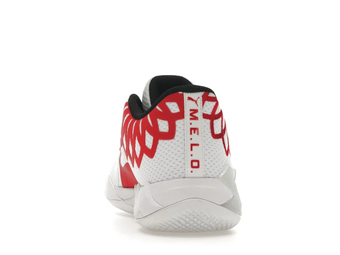 Детские кроссовки Puma LaMelo Ball MB.01 Lo Puma White/High Risk Red — фото 4