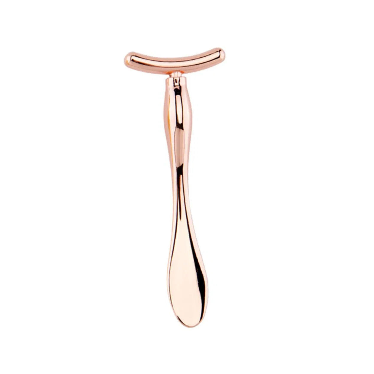 Массажер для глаз, ложка для крема, 2 шт, Baluue, 10x3.5x1 см, Rose Gold