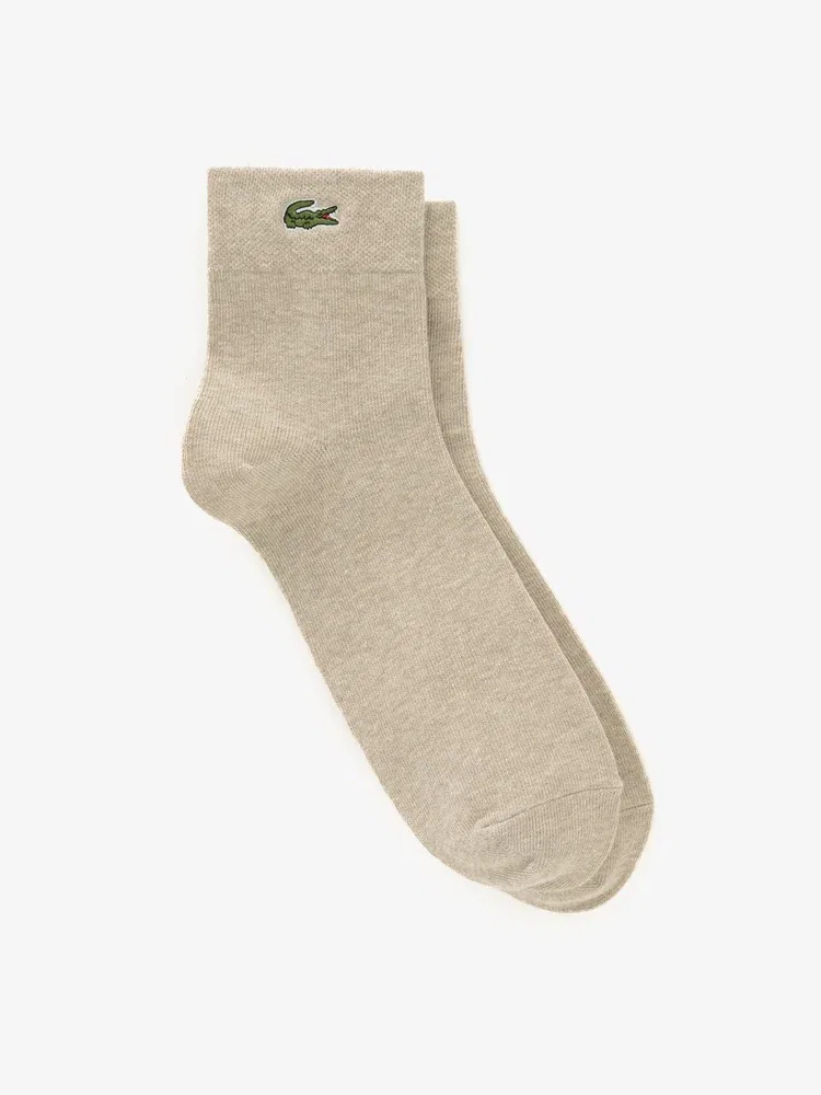 Носки мужские пике LACOSTE, Beige
