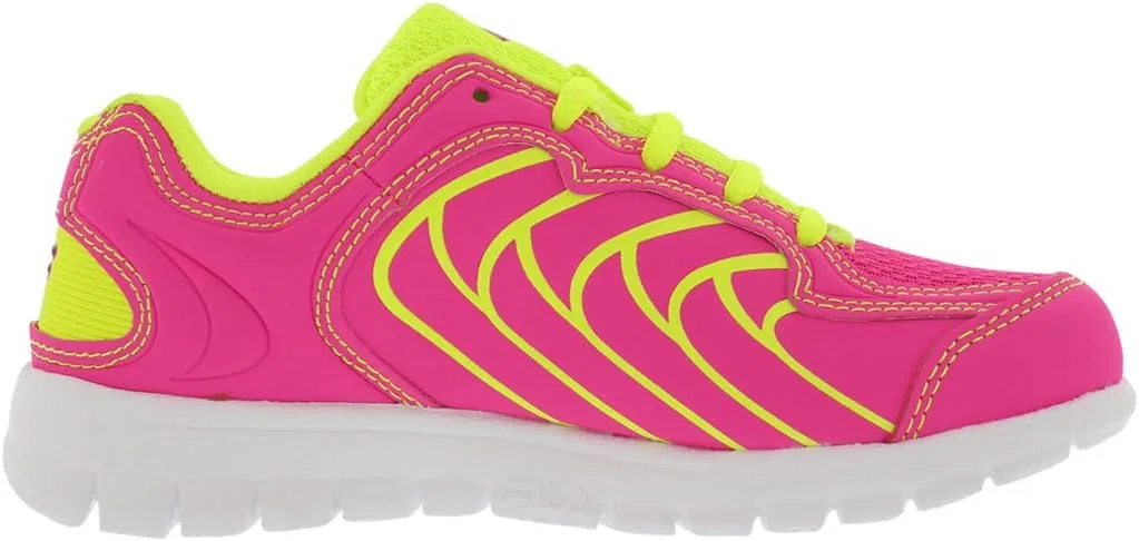 Детские кроссовки для девочек Star Runner Fila, Fuchsia/Yellow — фото 2