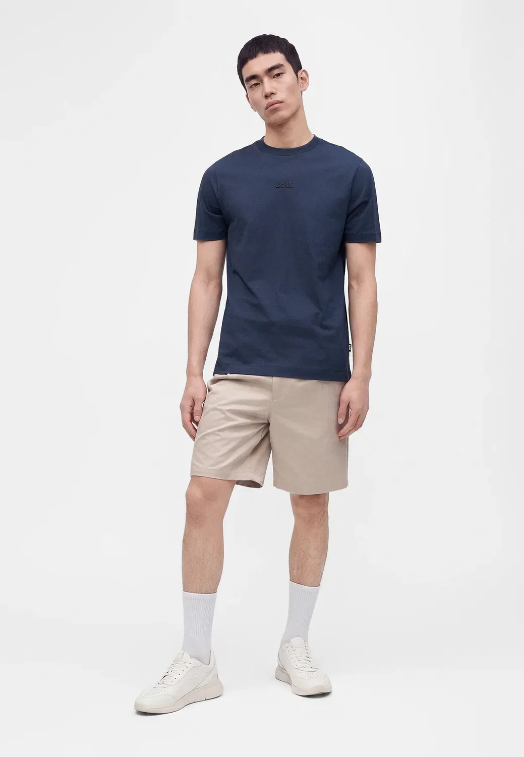 Taut - camiseta básica Boss, Dark Blue — фото 2