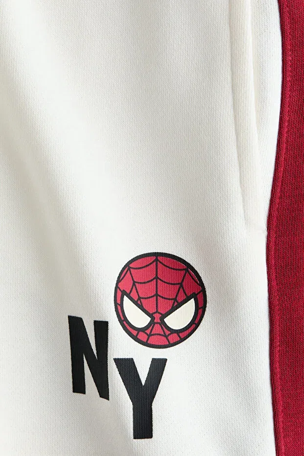 Детские шорты для мальчиков с принтом Marvel Comics H&M, White/Marvel Comics — фото 2