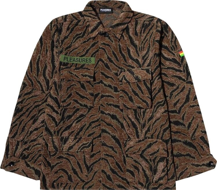 

Куртка Pleasures Jungle Jacket 'Brown', коричневый