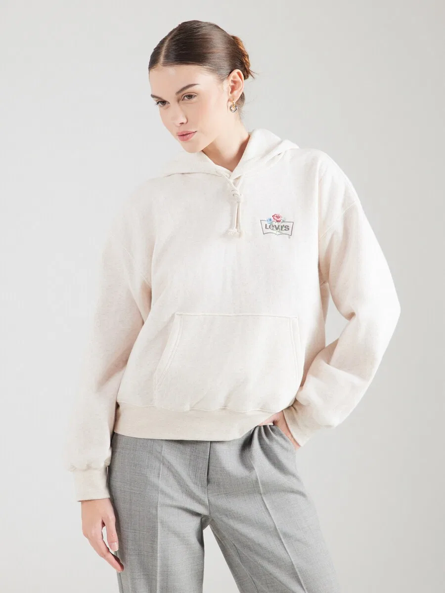 Толстовка LEVI'S 'GR Everyday Hoodie 2.0' в бело-пятнистом цвете — фото 2
