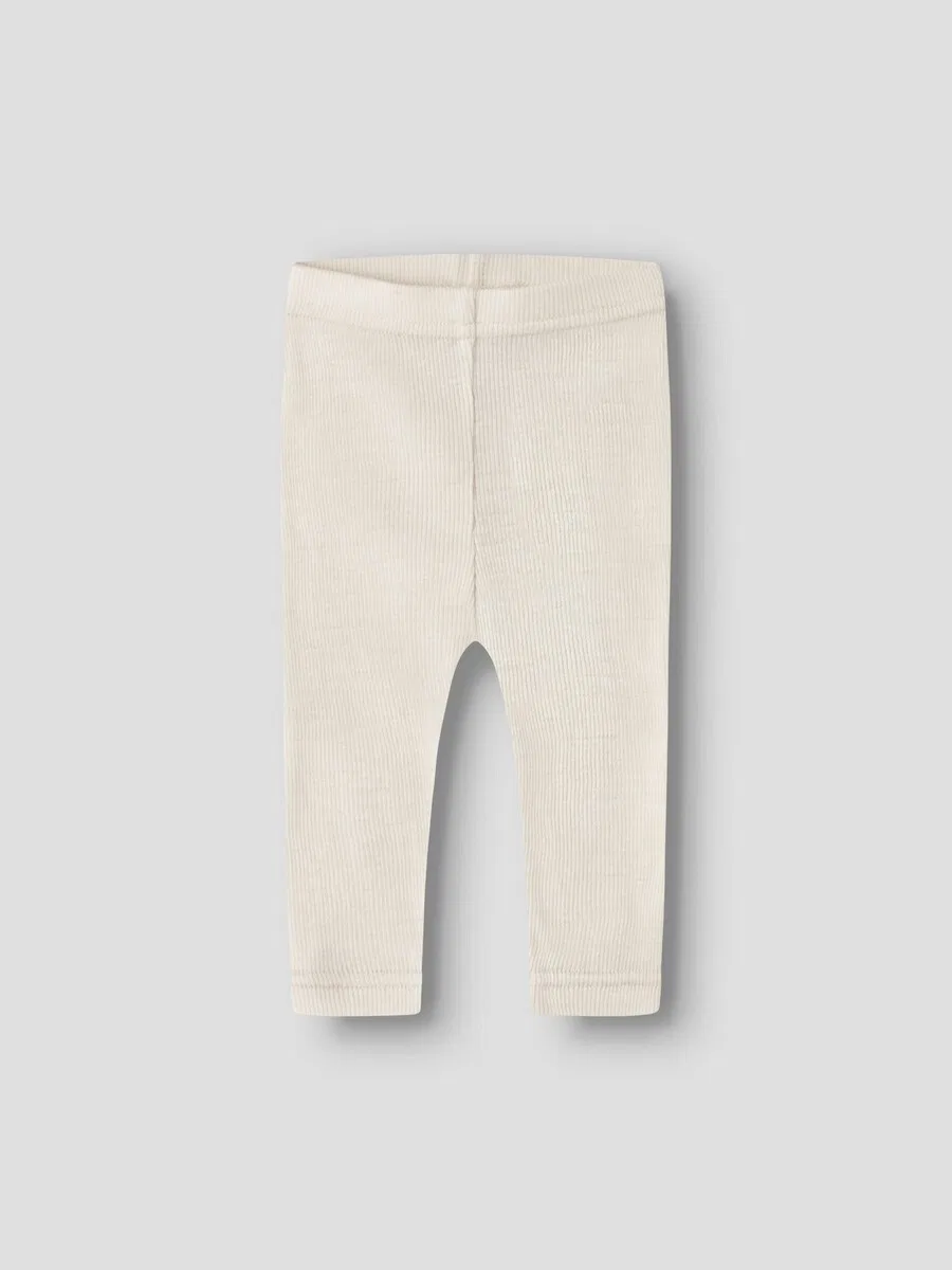 Леггинсы NAME IT Slim fit кремового цвета — фото 3