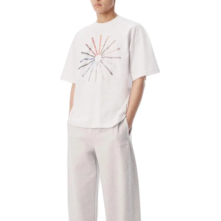 Футболка с круглым вырезом, белая, Alexander Wang, Vintage White — фото 3