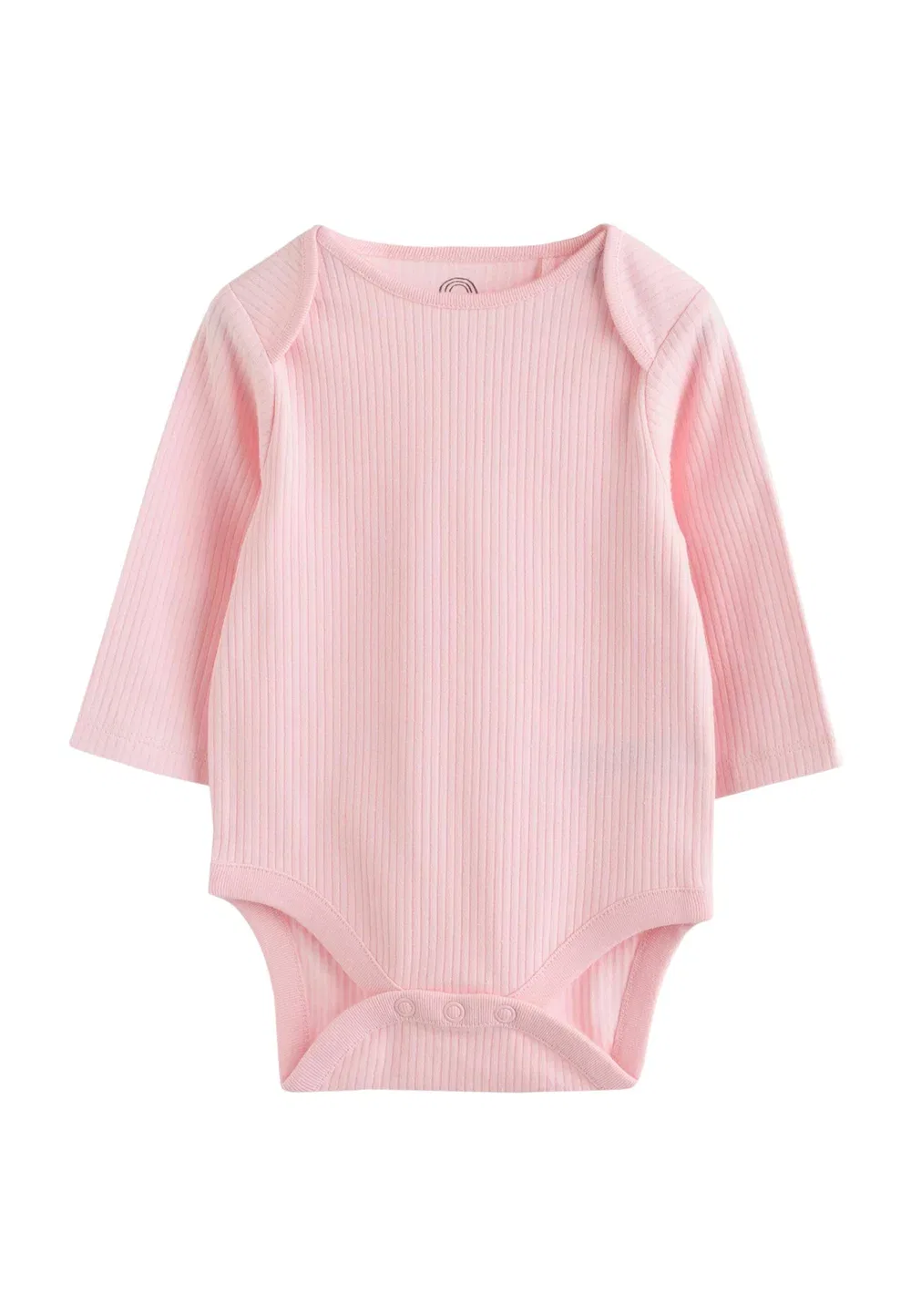 Комплект из 5 боди с длинными рукавами для малышей Next, Pink White — фото 4