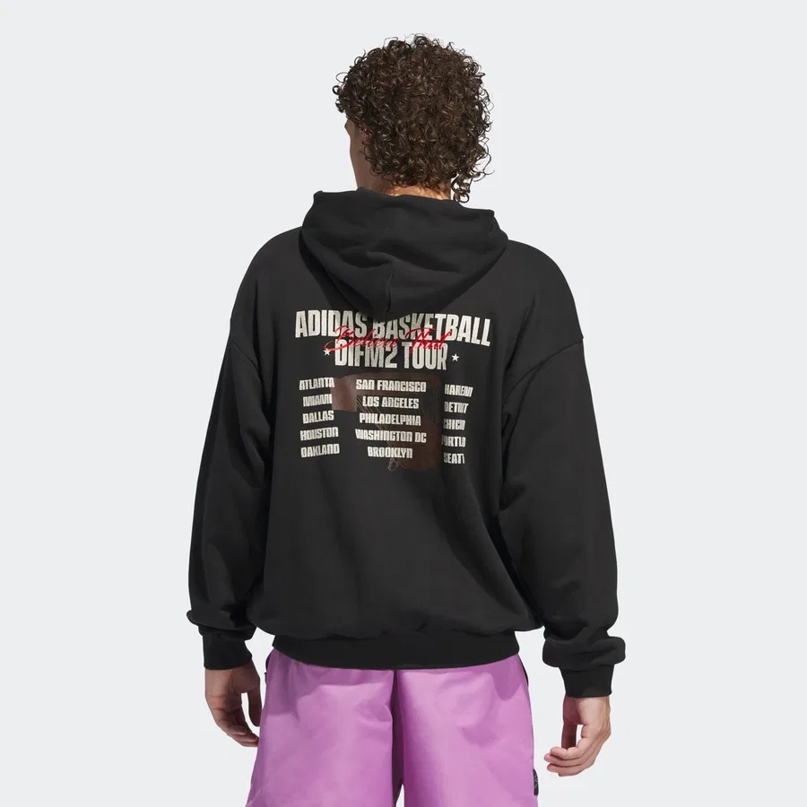 Мужской свитшот с принтом A.e. Graphic adidas, Разноцветный — фото 3