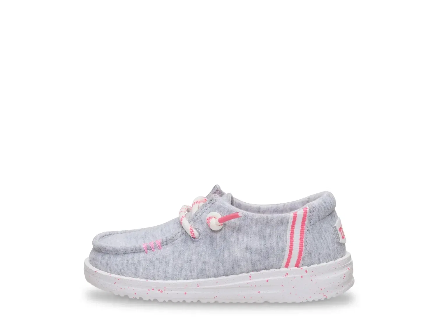 Кеды Slip-On Wendy Stretch Jersey Varsity, HEYDUDE, серый — фото 4