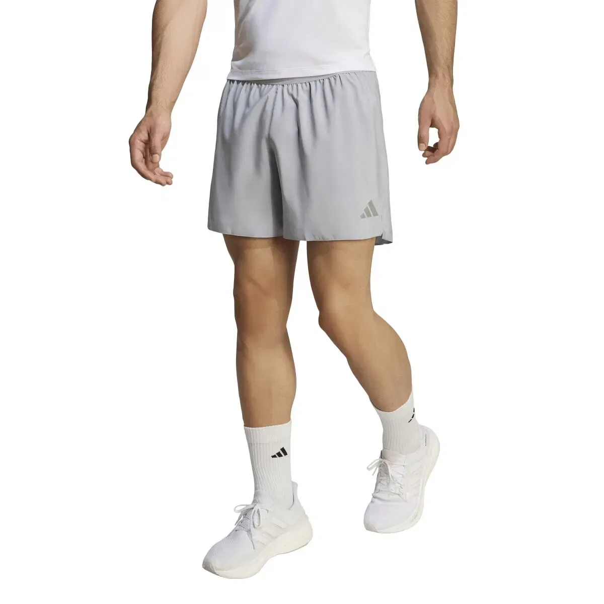 Мужские шорты из полиэстера adidas, Gris