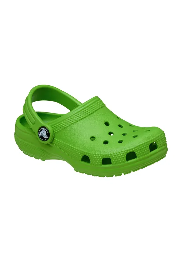 Детские мюли Crocs, зеленый — фото 2