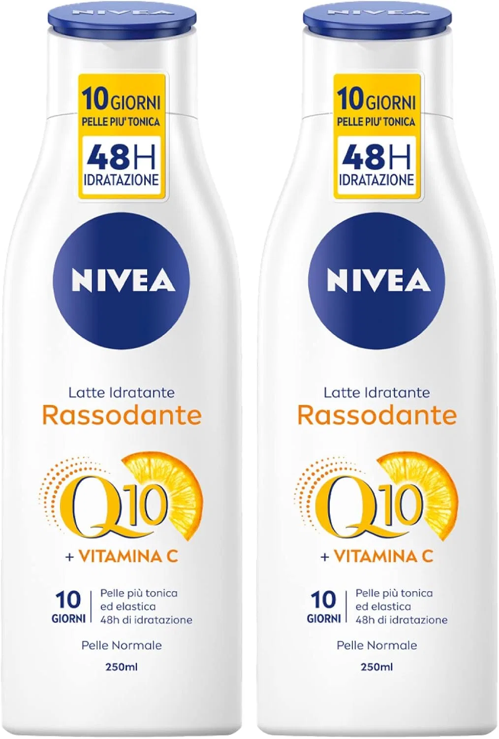 Лосьон для тела NIVEA Q10 Firming Moisturising Milk, 2 x 250 мл