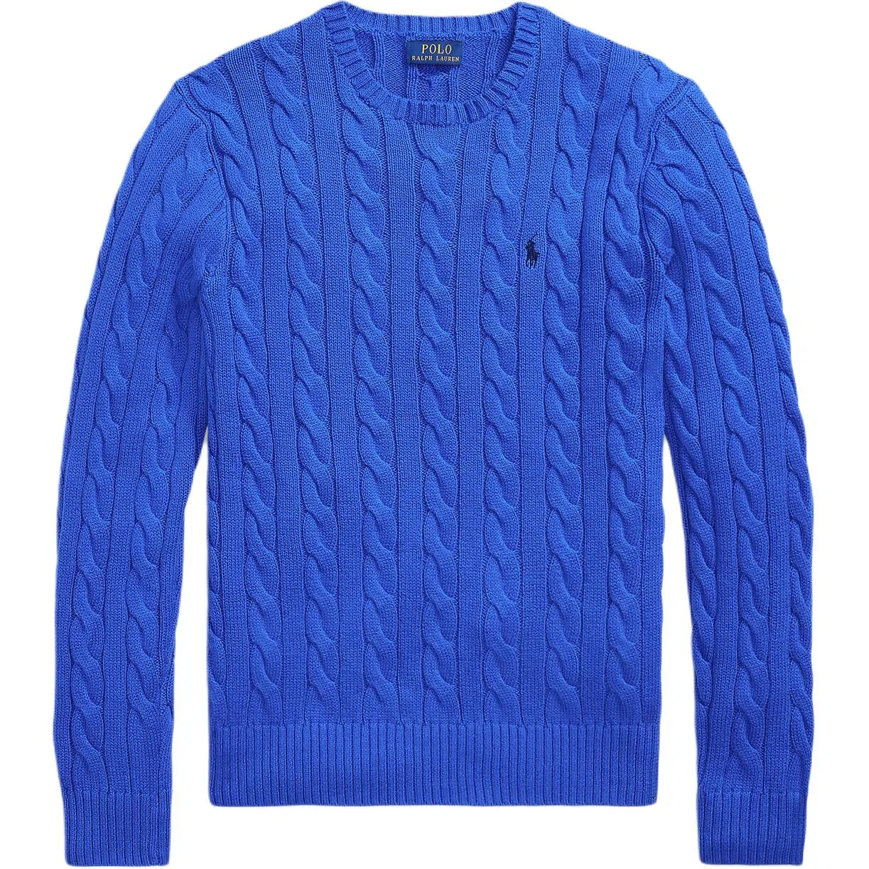 Мужской свитер с круглым вырезом New Iris Blue Ralph Lauren, New Iris Blue — фото 3