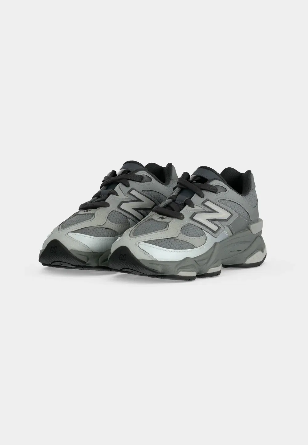 9060 унисекс - кроссовки New Balance, Slate Grey/Harbor Grey — фото 3