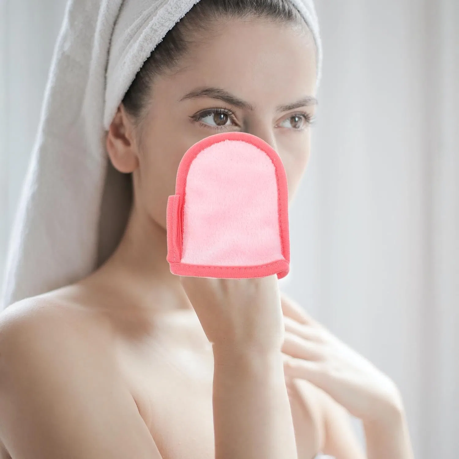 Перчатки для умывания, BATHVEVE, 2 шт, Разные цвета — фото 4