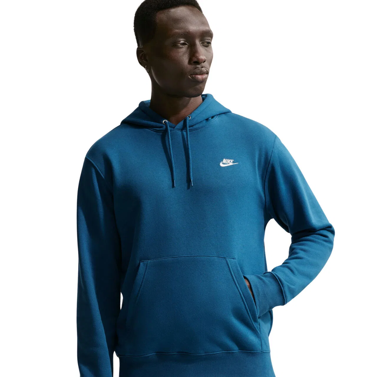 Мужской свитшот с капюшоном Nike Club BB, Nike, BLAU — фото 3