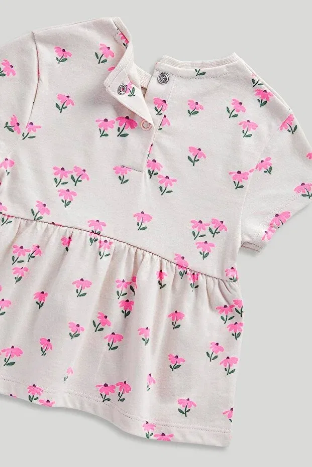 Детская футболка с принтом Mothercare, Pink — фото 3