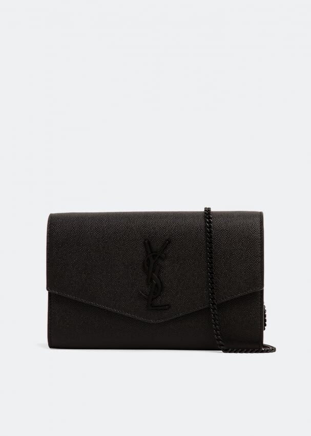 

Кошелек SAINT LAURENT Uptown chain wallet, черный
